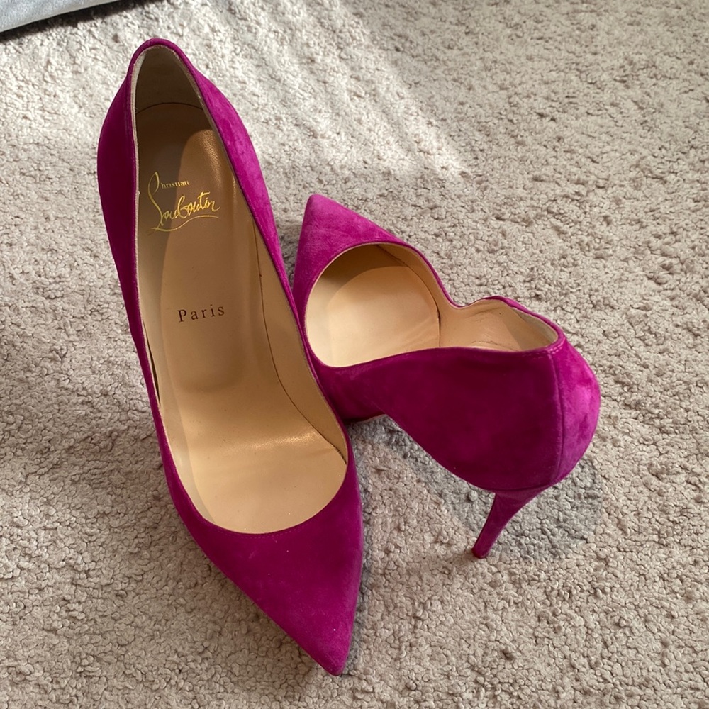 Christian Louboutin - Pigalle Follies 100 Veau Velour